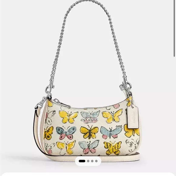 New Teri Mini Crossbody Bag With
Butterfly Print - Picture 1 of 5